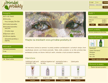 Tablet Screenshot of prirodne-produkty.sk